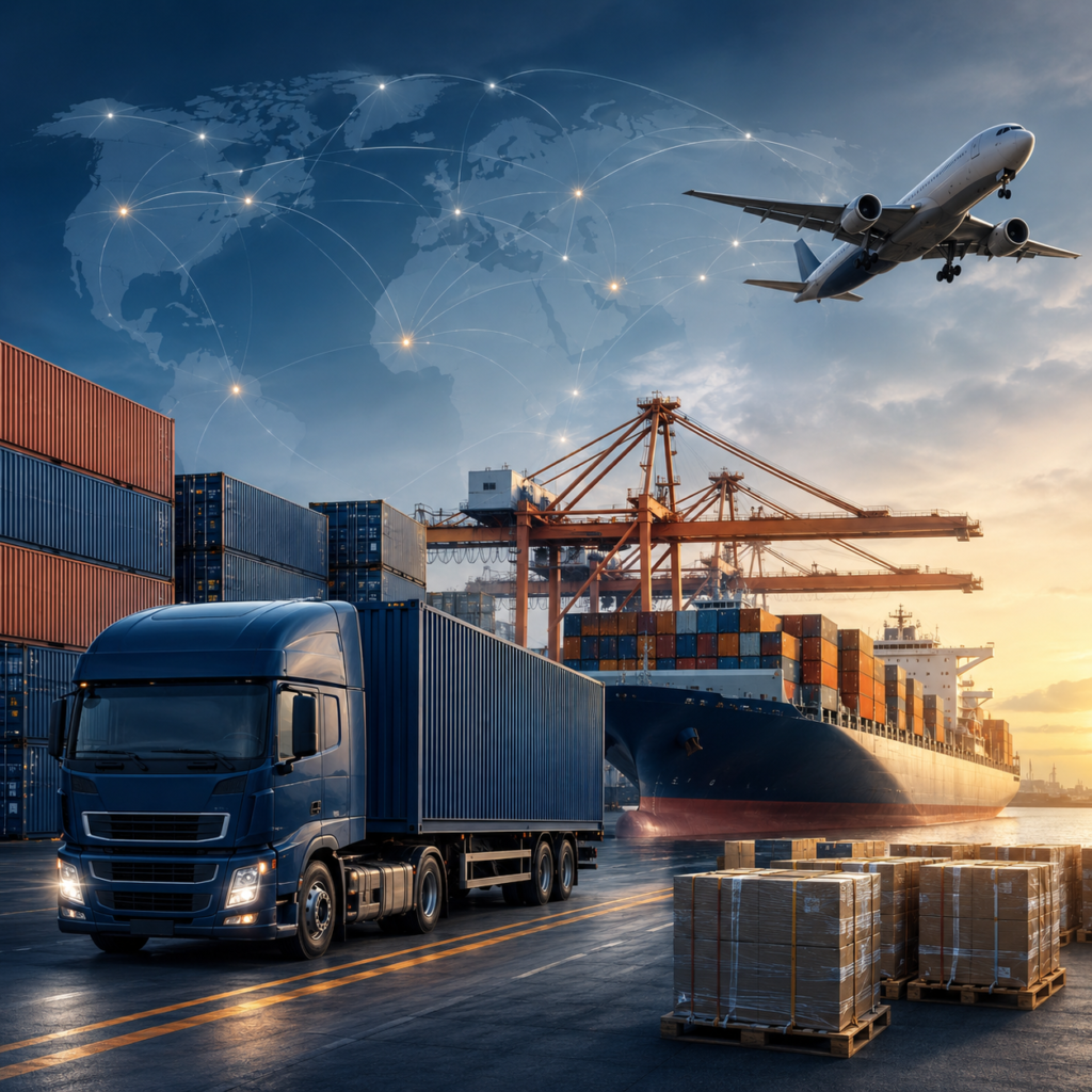 Ondersteuning bij internationale logistiek